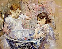 Children at the Basin, 1886, morisot