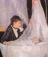 The Cradle, 1872, morisot