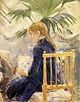 Girl with Dog, 1886, morisot