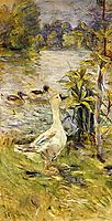 The Goose, 1885, morisot
