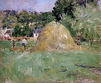 Haystacks at Bougival, 1883, morisot