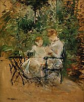 In the Garden, c.1885, morisot