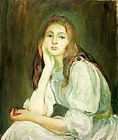 Julie Daydreaming, 1894, morisot