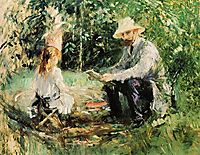Julie and Eugene Manet, 1883, morisot