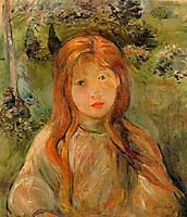 Little Girl at Mesnil, 1892, morisot