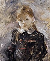 Little Girl with Blond Hair, 1883, morisot