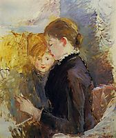 Miss Reynolds, 1884, morisot