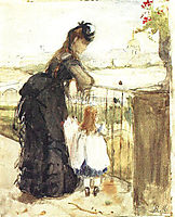 On the Balcony, 1873, morisot