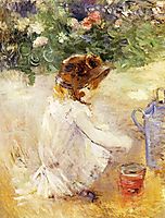 Playing in the Sand, 1882, morisot