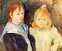 Portrait of Two Children, 1893, morisot