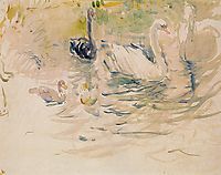 Swans, 1888, morisot