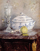 Tureen And Apple, 1877, morisot