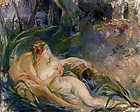 Two Nymphs Embracing, 1892, morisot
