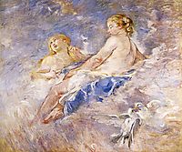 Venus at the Forge of Vulcan (after Boucher), 1884, morisot