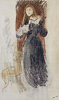 The Violin, 1893, morisot