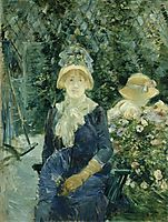 Woman in a Garden, morisot