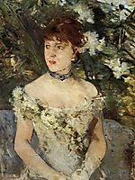 Young girl in a ball gown, 1879, morisot