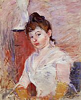 Young Girl in White, morisot