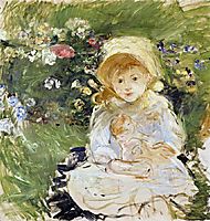 Young Girl with Doll, 1883, morisot