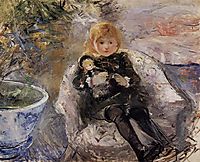 Young Girl with Doll, 1884, morisot