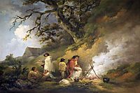 Gypsy Encampment, 1795, morland