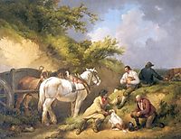 The Labourer-s Luncheon, 1792, morland