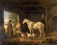 Paying the Ostler, 1804, morland