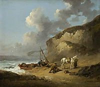 Sea-Coast Scene, Smugglers, 1793, morland