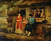 The Village Butcher, 1800, morland