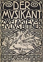 Envelope for the score to the opera Julius Bittner-s opera -The musician-, 1909, moser