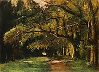 Park in Colpach, 1886, munkacsy