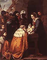 Adoration of the Magi, 1655-1660, murillo