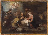 Adoration of the Shepherds, murillo