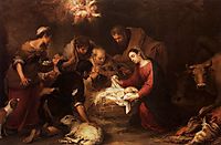 Adoration of the Shepherds, c.1668, murillo