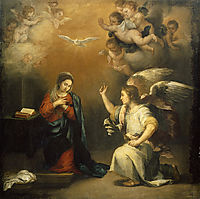 The Annunciation, 1680, murillo