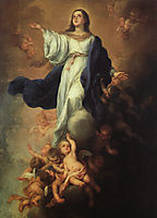 Assumption of the Virgin, 1670-1680, murillo