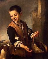 Boy with a Dog, c.1650, murillo