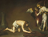 Christ after the Flagellation, 1665, murillo