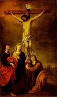 Crucifixion, 1682, murillo