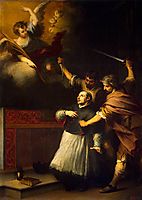 Death of the Inquisitor Pedro de Arbués, 1664, murillo