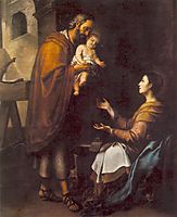 The Holy Family, 1660, murillo