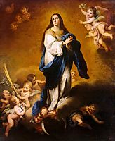 The Immaculate Conception (oil on canvas), murillo