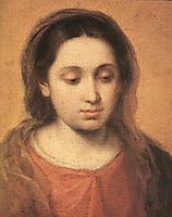 The Infant Jesus Distributing Bread to Pilgrims, detail 2, 1678, murillo