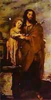 Joseph with Infant Chris, 1666, murillo