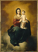 Madonna in the Clouds, 1660, murillo