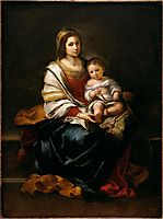 The Madonna of the Rosary, murillo