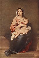 Madonna and Child, 1670, murillo