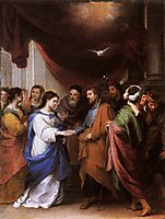 The Marriage of the Virgin, 1670, murillo