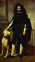 Portrait of Andres de Andrade-i-la Col, 1660, murillo