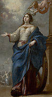 Saint Catherine of Alexandria, 1655, murillo